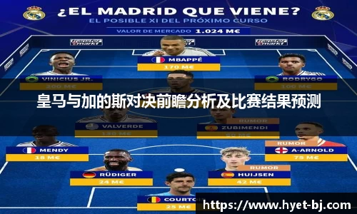 皇马与加的斯对决前瞻分析及比赛结果预测